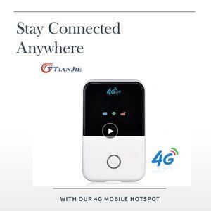 Tianjie 4G Wifi Router Mini LTE Wireless Portable Pocket Hotspot